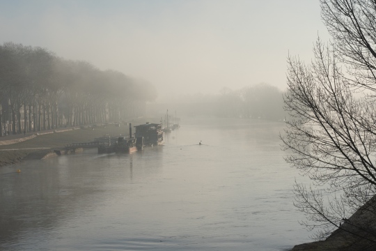 BROUILLARD SUR LA LOIRE