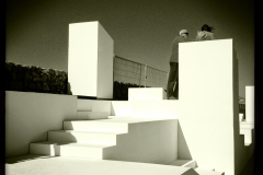 Les terrasses de Kader Attia.