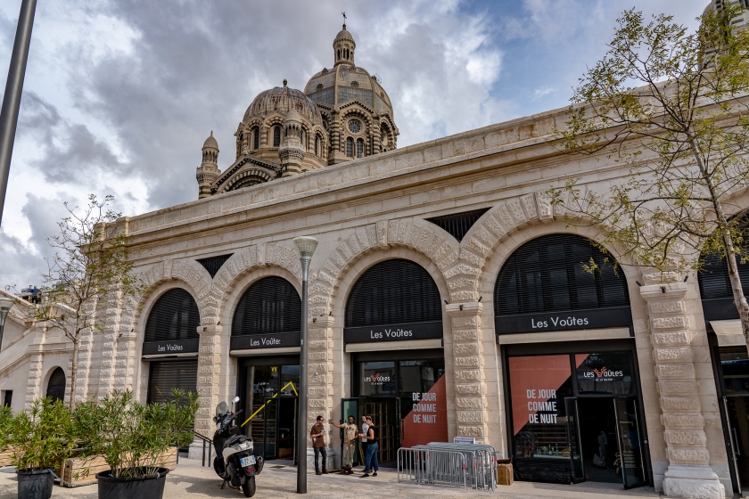 Halles de la major, Marseille.