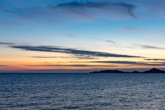 Vue mer depuis la Corniche. Îles du Frioul. Marseille. © Stéphane Chassignole