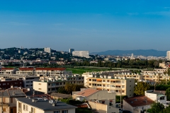Marseille panorama plages du Prado, Borély, stade vélodrome