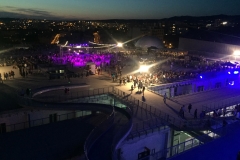 Vue du toit terrasse