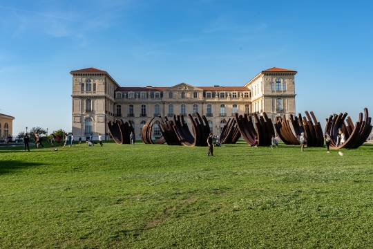 Le Palais du Pharo. Congres UNSFA, Le Pharo. Marseille.